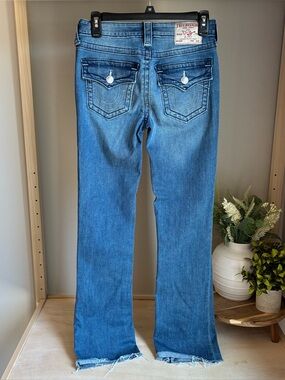 True Religion Becca Mid Rise
Bootcut Jeans Women's Size 26
Blue Pockets Western